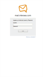 Mobile Screenshot of mail.interaxa.com